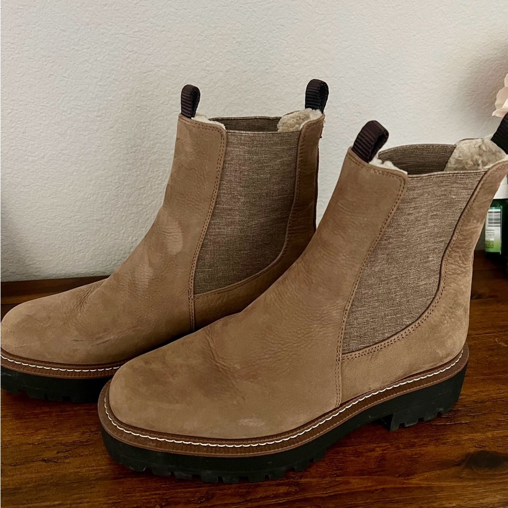 Sam Edelman tan booties